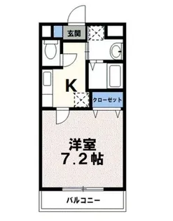 エスポワール北山【2階】の間取り