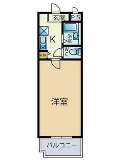 ビジネス・ワン美野島【3階】の間取り