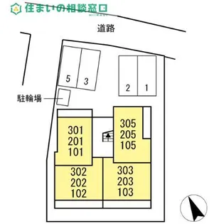 愛知県岡崎市明大寺町字西郷中【アパート】の外観