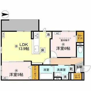D-residence香里新町【3階】の間取り