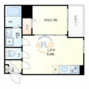アーバン・コハマ【301号室】の間取り
