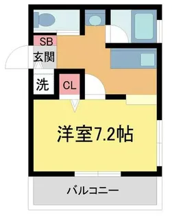 ONLYONE GLORY花屋敷【1階】の間取り