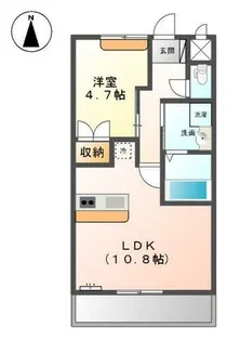 メゾン・グランチェスタ【2階】の間取り