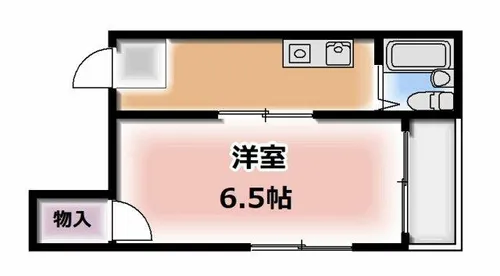 ドミール風物語【3階】の間取り