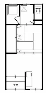 江端文化西【1階】の間取り