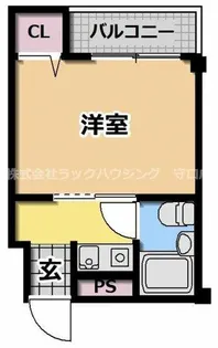 コスモハイツ【3階】の間取り