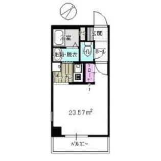 福岡県福岡市中央区高砂2丁目【マンション】の間取り