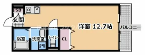ノースキャッスル【2階】の間取り