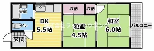メゾン和光【4階】の間取り