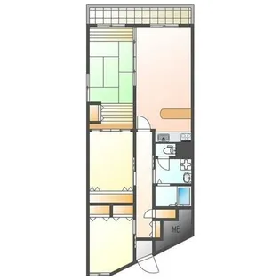 福岡県福岡市南区筑紫丘1丁目【マンション】の間取り