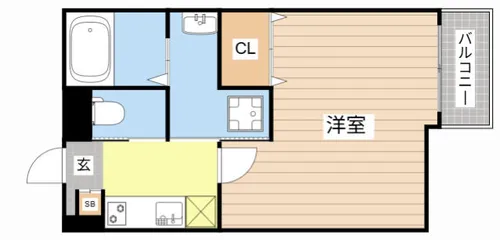 ALEGRIA草津【3階】の間取り