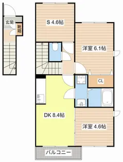 ファイン ラック【2階】の間取り