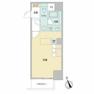 ドゥーエ大須【0607号室】の間取り