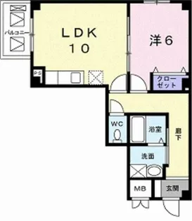 CASA MIA【3階】の間取り