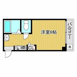 ラグジェリア都島Ⅰ【4階】の間取り