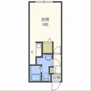 ル・ノール平岸【2階】の間取り