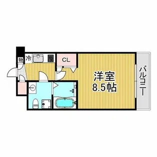 セレニテ甲子園2【5階】の間取り