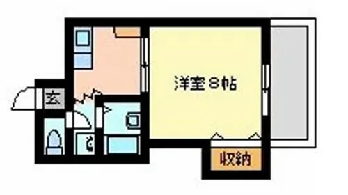 ガーデン西庄の里【3階】の間取り