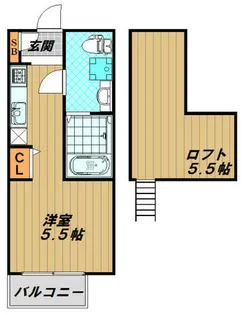 兵庫県神戸市須磨区大池町5丁目【アパート】の間取り