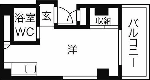 小塩マンション【5階】の間取り