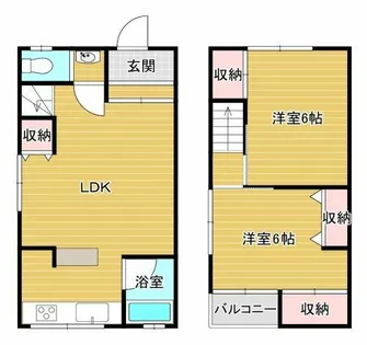 大阪府堺市東区日置荘原寺町【一戸建】の間取り