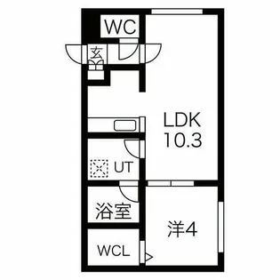 プルミエ【2階】の間取り