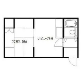 コーポカトレア【1階】の間取り