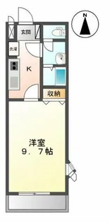 プロスパーク犬山【2階】の間取り