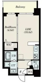 大阪府大阪市淀川区西三国1丁目【マンション】の間取り