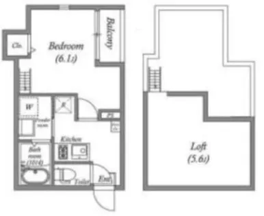 大阪府大阪市西淀川区姫里1丁目【アパート】の間取り