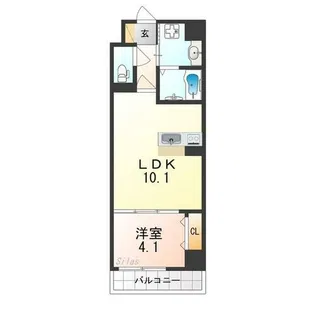 FREEDOM residence堺深井沢町【5階】の間取り