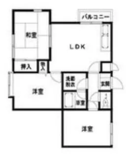 大阪府大阪市東淀川区小松4丁目【マンション】の間取り