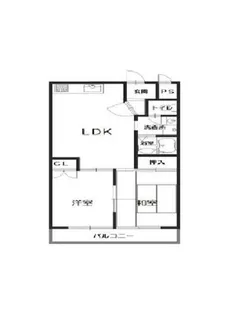 パークロッジ【2階】の間取り