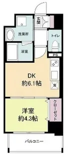 大阪府吹田市南吹田5丁目【マンション】の間取り