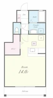 大阪府高石市西取石1丁目【アパート】の間取り