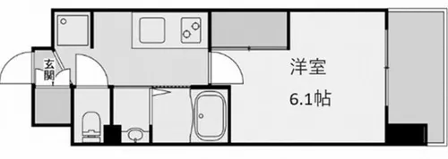 大阪府大阪市淀川区三国本町2丁目【マンション】の間取り