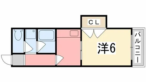 MISTRAL岡田【102号室】の間取り