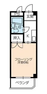 メッカ天伯【3階】の間取り