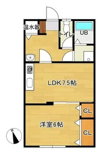 福岡県福岡市城南区荒江1丁目【アパート】の間取り
