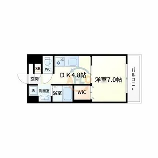 第18関根マンション【9階】の間取り