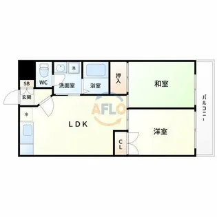 パークロッジ【3階】の間取り