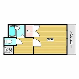 本町8番館【2階】の間取り