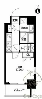 アーバネックス梅田西【4階】の間取り