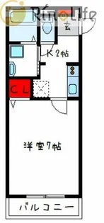 エトワールヴィルーR八尾宮町Ⅱ【3階】の間取り