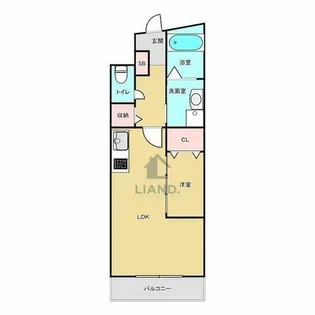 PHOENIX箱崎南【501号室】の間取り