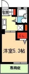 ハイム鼓が滝【1階】の間取り