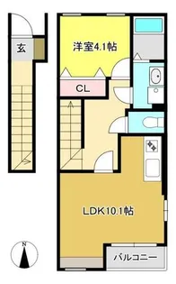 ひまわり【2階】の間取り