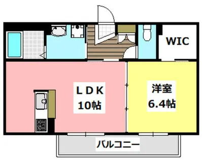 シャーメゾン豊川A棟【202号室】の間取り