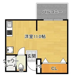 大阪府大阪市東淀川区西淡路4丁目【マンション】の間取り