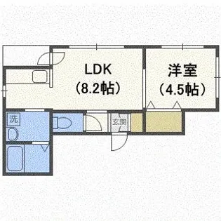 リデーレ中島公園【3階】の間取り